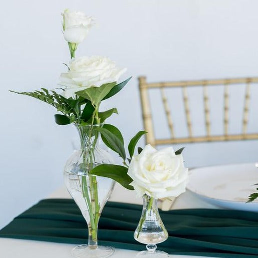Emerald and Cream Full DIY Centerpiece Kit - Makes 7-8