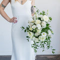 Emerald and Cream Full DIY Bridal and 4-5 Bridesmaid Bouquets