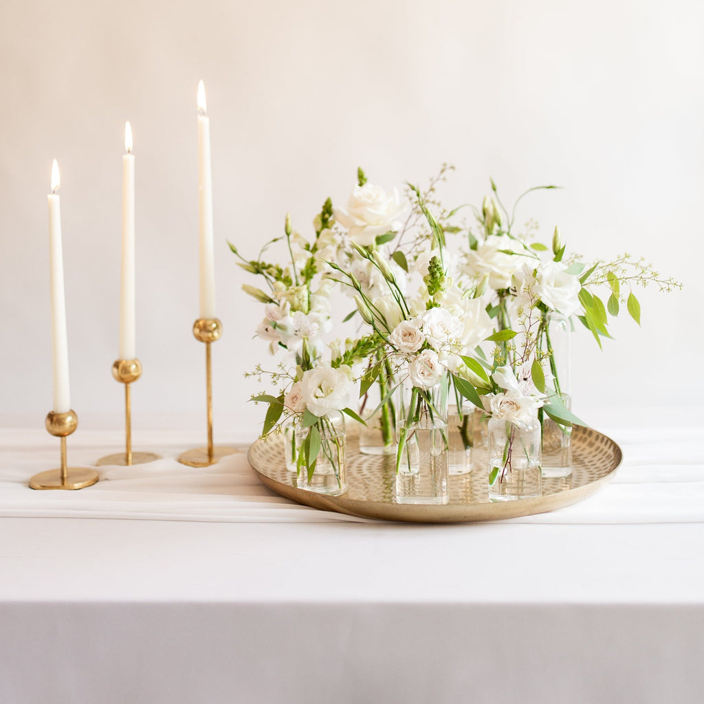 Cream and Sage Full DIY Centerpiece Kit - Makes 7-8